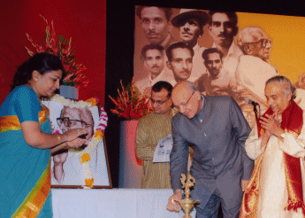 Swar Shati Inauguration by Dr. Bhagirath Prasad, Vice Chancellor, DAVV, Indore